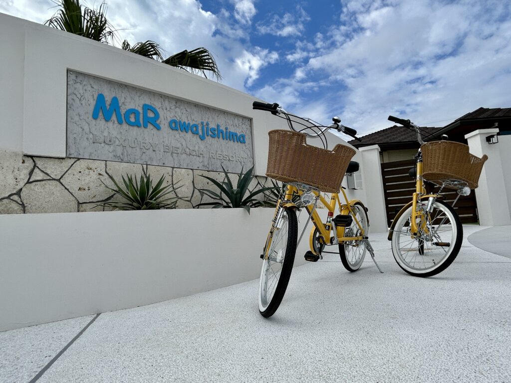 ２台の自転車をご用意（貸出無料）